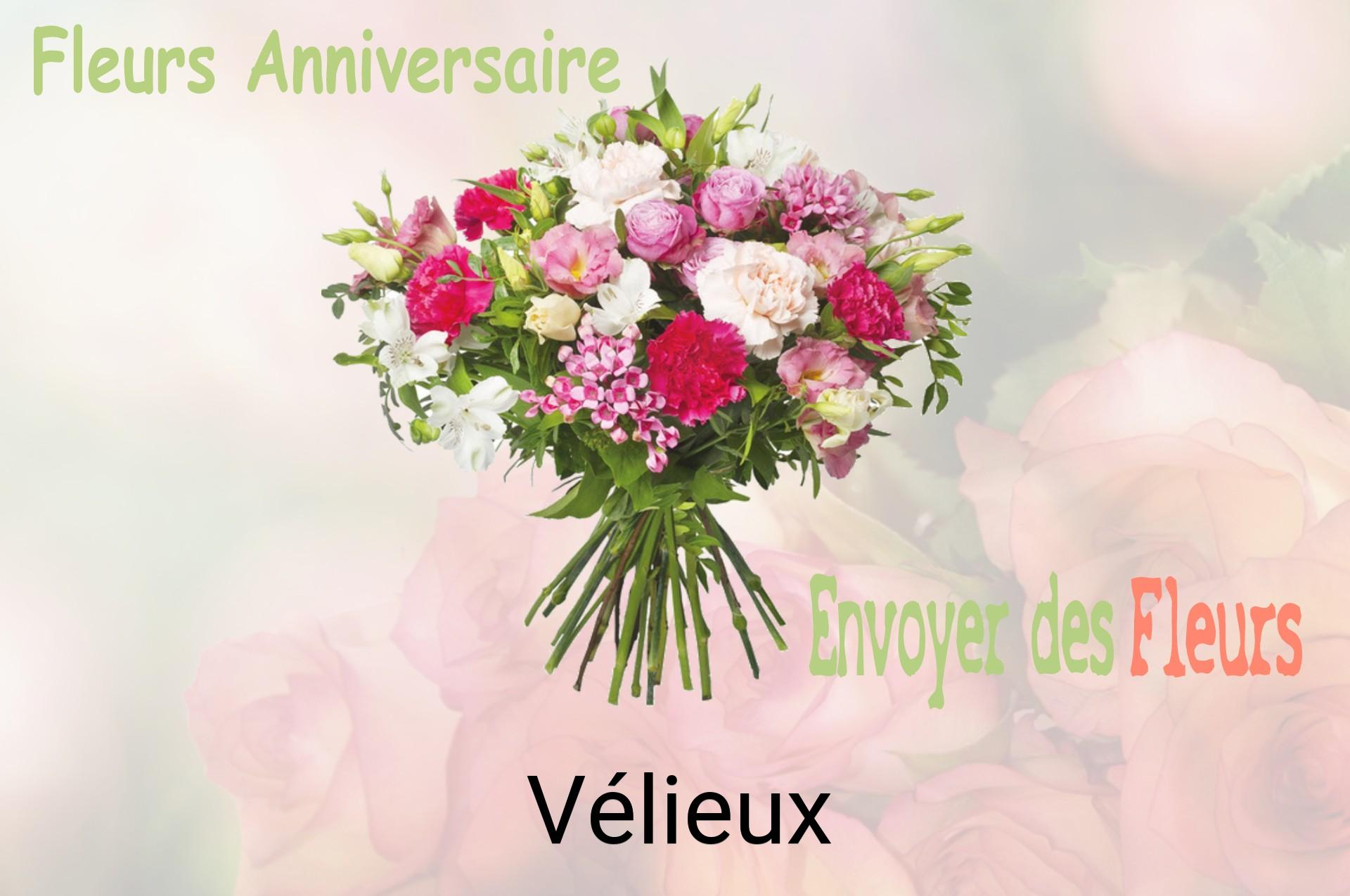 Bouquet de fleurs d’anniversaire livré à Vélieux